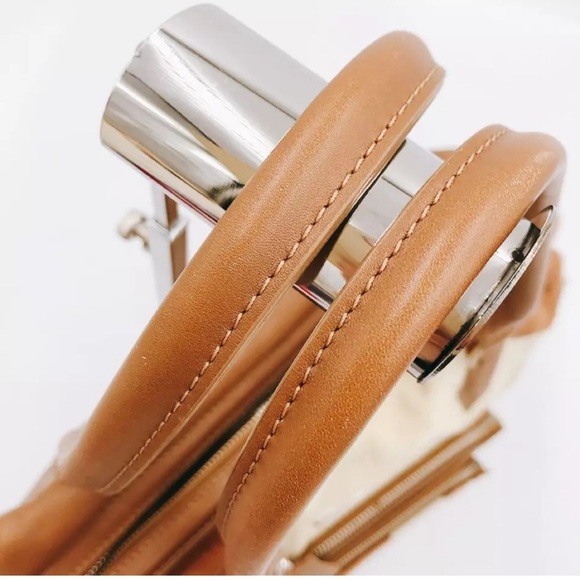 Longchamp leather & cowhide doctor bag. Weekender. Limited edition legend Verdi - Picture 6 of 10